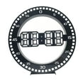 thumbnail image 1 of Reloj de pared digital Zulema Reloj electrónico redondo Decoración 30 cm, 1 of 8