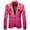 Hot Pink%GC100, variant on Valentines Suit Jacket for Men Casual Men's Blazer Valentine's Day Love Heart Graphic One Button Elegant Slim Fit Dress Jacket for Performance,Prom,Wedding