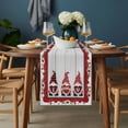 thumbnail image 2 of Valentine's Day Table Runner - 36 Inch Long, Kitchen Dining Table Runner Dresser Scarves, Vintage Love Heart Romantic Roses Gnomes Farmhouse Decor for Coffee Tables Wedding Party Banquet, 2 of 8