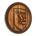 thumbnail image 2 of San Jose Earthquakes 20.25'' Faux Debossed Barrel Top Sign, 2 of 5