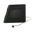 thumbnail image 3 of Laptop Cooler, Ergonomic Stand with Super Quiet Fans, Blue LEDs, Strong Metal Mesh, USB Hub Design, for 14 Inch or Below Notebook, Cooling Pad Base, 3 of 7