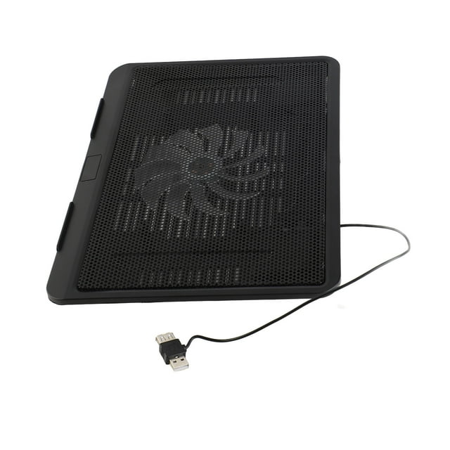 Pad Laptop Cooler Cooling Pad Base Big Fan USB Stand for 14" Or Below Notebook