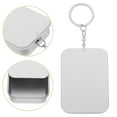thumbnail image 4 of Portable Small Metal Tin Silver 2Pcs 6.00X4.20X1.80CM, 4 of 6