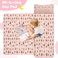 thumbnail image 4 of Pink Christmas Gingerbread House Pattern Toddler Nap Mats for Kids Preschool,50"x20" Sleeping Mat Bag or Kids,Toddler Sleeping Bag,Toddler Nap Mat or Daycare, 4 of 6