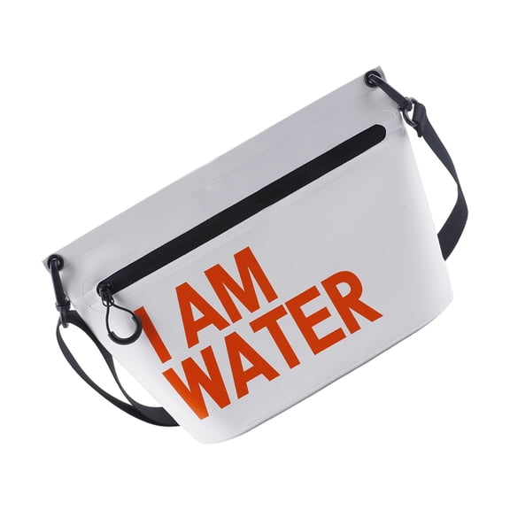 Waterproofs Diving Shoulder Bag with Zipper PVC Swimming Pouches Large Capacity Travel Handbag for Camping Travel