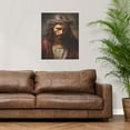 thumbnail image 6 of ADALE Jesus Poster Persecution Crown of Thorns Canvas Wall Art Christ God Picture Religious Catholic Painting Artwork Church House Room Decor Unframed 16x20 Inch, 6 of 6