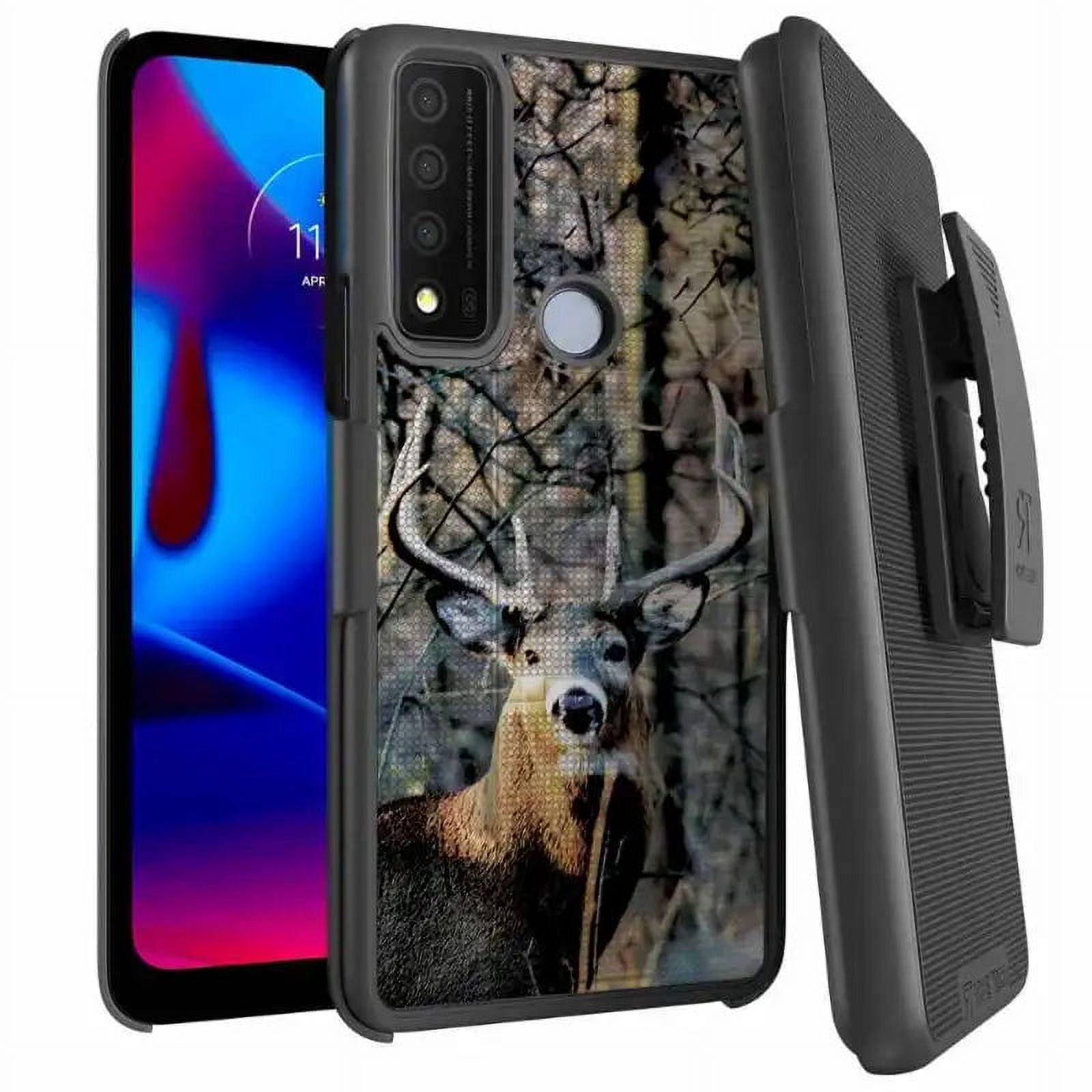 Rome Tech for TCL 30XE 5G Shell Holster Combo Case With Belt clip