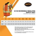 thumbnail image 6 of Pioneer V1022450-L Hi-Viz Reversible Insulated Safety Vest - Hi-Viz Orange, L, 6 of 6