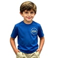 thumbnail image 4 of WEIGFI Toddler Boys Tee Shirts Independence Day Stars Graphic Print Patriotic Clothes Summer Comfort Casual Stylish Short Sleeve Round Neck Cool Party Top,Blue,8-9 Years, 4 of 4