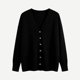 thumbnail image 4 of Cowsor Kids Cardigan Sweater Winter Warm V Neck Cotton Knit Sweaters Fall Fashion Long Sleeve Open Front Button Down Tops, 4 of 6