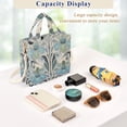 thumbnail image 5 of FORMRS Womens Corduroy Tote Bag Crossbody Shoulder Handbag with Pocket, Vibrant Abstract Design, 5 of 7