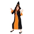 thumbnail image 4 of Disfraz de mago/Princesa para el Día de Todos los Santos, vestido de bruja para fiesta de Carnaval de Halloween para niña, 4 of 5