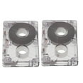 thumbnail image 1 of OHOIOLLA 2Ud Audio Cassette Transparente Para Entrevistas Y Voz Con Gran Capacidad, 1 of 8