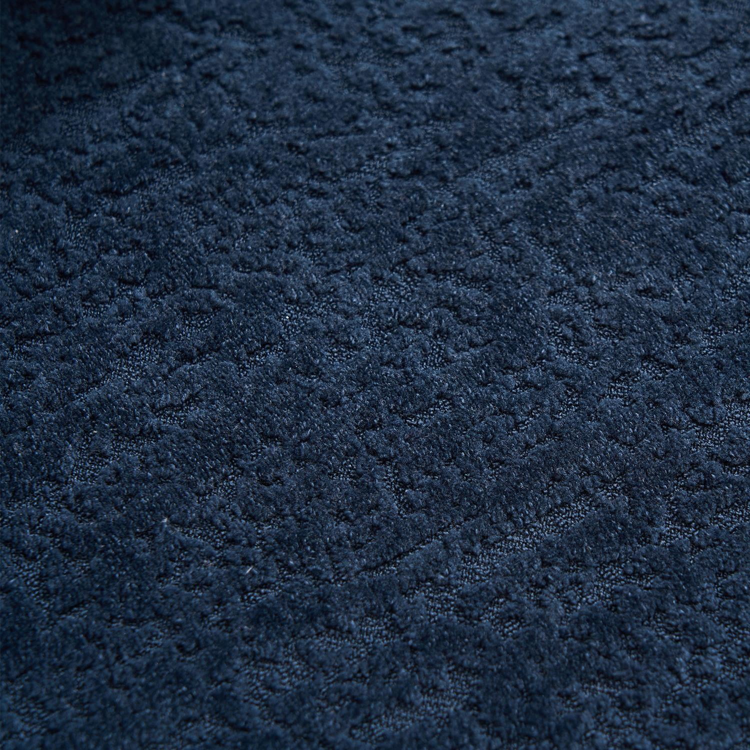 Demi Bonn 110"L Modular Sectional Sofa with Full Compression Sponge, Curved Design, High-Density Chenille Sleeper Couch for Living Room, 800 lbs Capacity, Blue