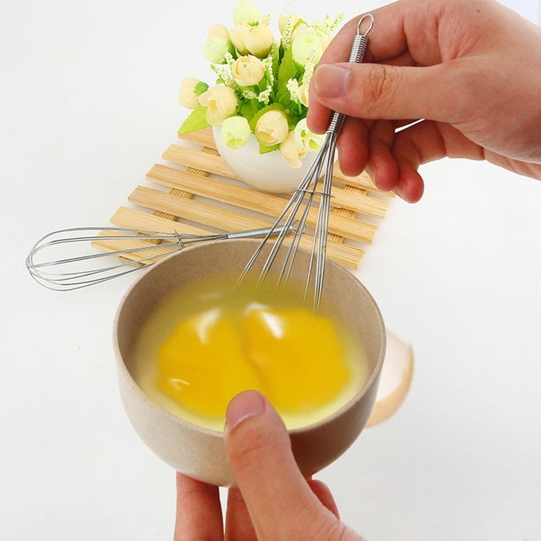 Upgrade Your Kitchen With This Handheld Whisk: Egg Beater For Whizzing,  Stirring, And Beating Cream!