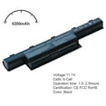 thumbnail image 2 of Battery for Acer Gateway NV55C (PEW91) NV55C30u NV55C26u NV55C28u NV55C11e NS41, 2 of 8