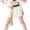 B, variant on Halloween Costume Popular Singers Idol Stage Role Play Female Halloween Fancy-Dress Costumes with Jacket for Teen