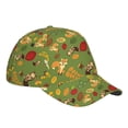 thumbnail image 3 of Kdxio Unisex Squirrel And Fox In The Forest Pattern Baseball Cap Unisex Washed Classic Adjustable Hat, 3 of 8