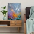 thumbnail image 5 of Abstract Landscape Oil Painting Canvas Print, Impressionist Wall Art for Living Room Bedroom Dining Room Office Hotel Lobby, 5 of 8