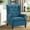 Blue, variant on LVUYOYO Wingback Recliner Chair Push Back Arm Chair with Heat and Massage Tufted Single Sofa for Home, Living Room, Office, Bedroom