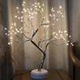 thumbnail image 2 of FYBTO 108LED Beads Copper Wire Tree Branch Night Light with Touch, Sensitive Switch Decorative Table Lamp Battery and USB Operated, 2 of 5