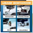 thumbnail image 2 of Phone Holder Car, 2022 Upgrade Car Rearview Mirror Phone Holder 360rotatable And Retractable Car Phone Holder Car Mount Cell Phone Holder Hands Free F, 2 of 5