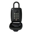 thumbnail image 1 of Hanging Key Lock Safe Secret Storage Box Password Security Lock No Key Required Home Office Key Portable Combination Box Storage ,More Reliable & Robust, 1 of 7