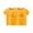 Yellow, variant on Eltusu Boys Cotton T-Shirts, Crewneck 2 Pieces Pullover Casual Short Sleeve Tops Army Green Size 6-8 T