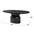 thumbnail image 6 of ACME Marioly Dining Table in Ash Black, 6 of 7