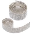 thumbnail image 1 of 2 Rolls Diy Rhinestone Ribbons Clothes Rhinestone Rollers Self-adhesive Rhinestone Tapes, 1 of 9