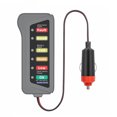 thumbnail image 4 of Car Battery Tester 6 LED Lights Display Overload Checker 12V Battery Voltage Tester, 4 of 6