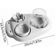 thumbnail image 3 of Egg Slicer 3In1 Stainless Steel Egg Cutter For HardBoiled Eggs, Strawberry Slicer, Mushroom Dicer, Soft Fruit, 3 of 5