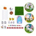 thumbnail image 3 of 1 Ensemble Porte de Fée Arbre de Jardin Suspendu Porte de Fée Mini Ornements Thème Easter, 3 of 7