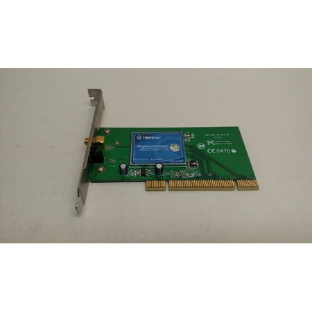 Refurbished TRENDnet TEW-443PI 802.11g PCI Wireless Card- No