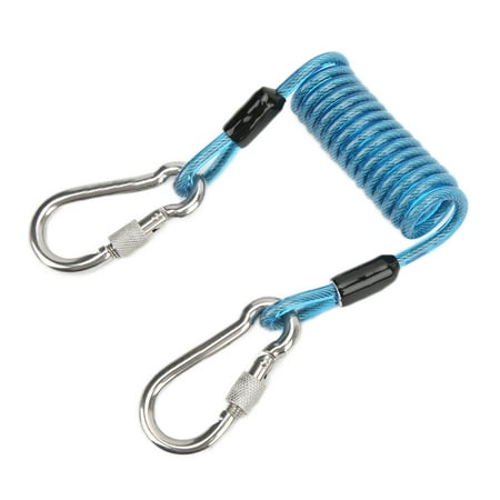 

Underwater Anti Lost Rope Comfortable Diving Spring Rope Elastic Portable For Diving Blue
