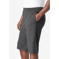 thumbnail image 3 of KingSize Men's Big & Tall Lightweight Longer Length Jersey Shorts 3-Pack, 3 of 5