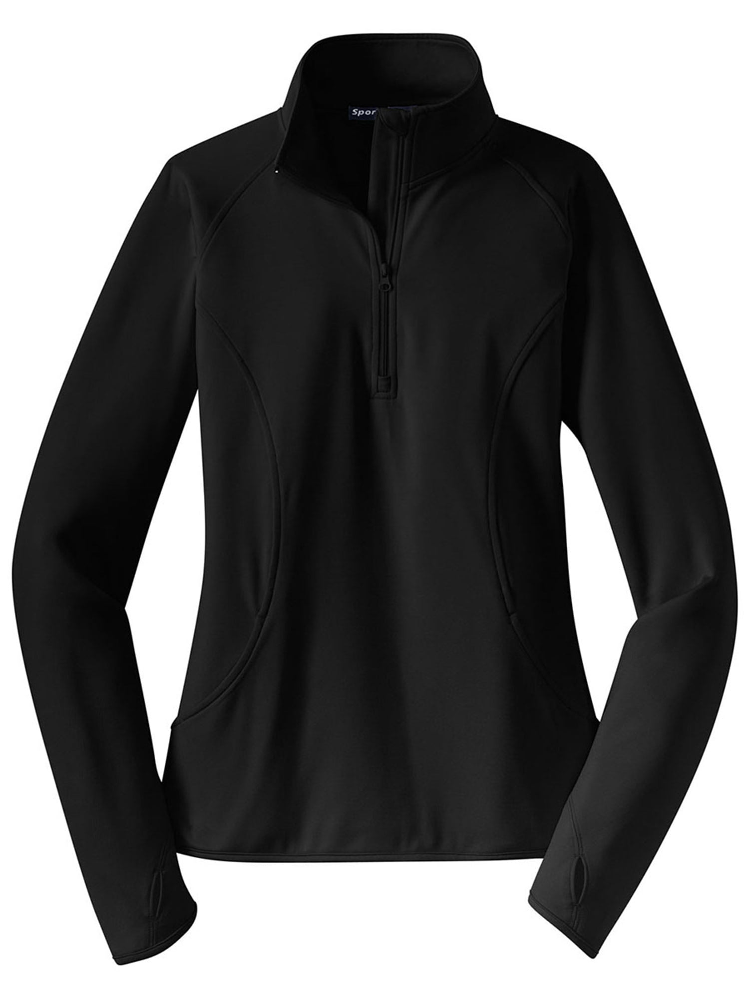 SportTek SportTek Women's Performance 1/2 Zip SportWick Pullover
