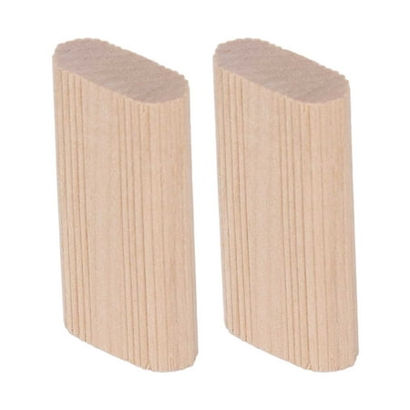 

EOTVIA 50PCS Wood Dowel Stopper Beech Insertion Dowel Block for Woodworking Furniture Splicing Furniture Insertion Dowel Wood Stopper