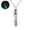 Blue, variant on Glowing Necklace Hourglass Luminous Glass Adjustable Necklace Jewelry For Women