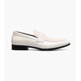 thumbnail image 7 of Stacy Adams Spratley Moc Toe Saddle Slip On Dress Shoes Ivory 25686-101, 7 of 7