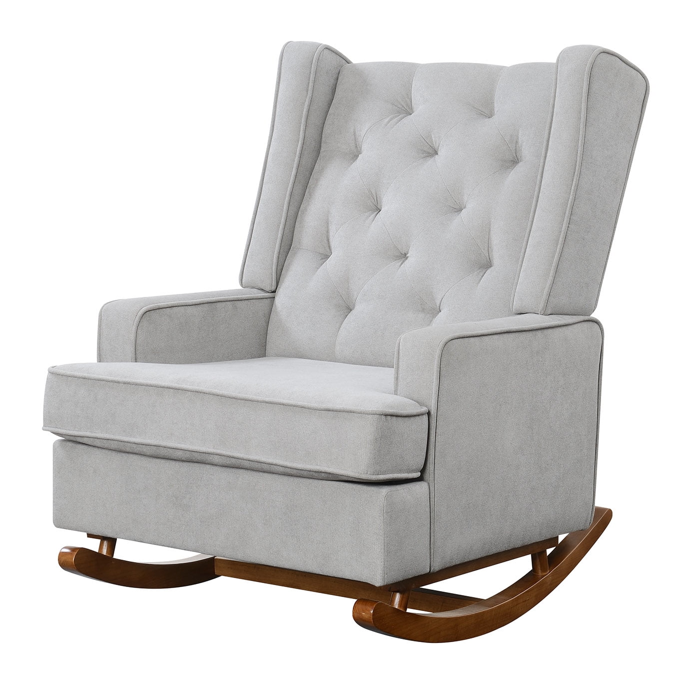 Baxton Studio Tamblin Linen Modern Accent Chair - Beige - Walmart.com