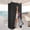 black, variant on Waterproof Pontoon Boat Tent Black 30 x 27 x 72 Inch Changing Room
