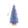 thumbnail image 3 of Christmas Tree Decoration, Mini Christmas Tree, Small Desktop Christmas Tree with Solid Wood Base, Portable Lightweight Festive Holiday Ornament for Home Office Kitchen, 3 of 8