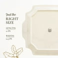 thumbnail image 7 of Spode Christmas Tree 12.5" Square Handled Serving Platter - Porcelain Serving Plate for Holiday Snacks, Appetizers, Buffet Displays - Microwave & Dishwasher Safe - Elegant Holiday Tableware, 7 of 7