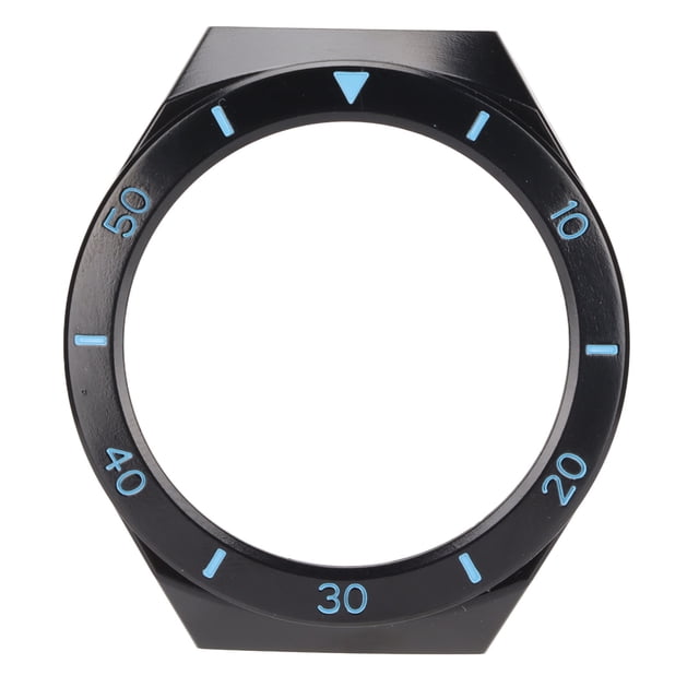 Funda protectora para Huawei Watch GT 2E Reloj Pulsera Protector de pantalla Marco de parachoques (Negro Azul)