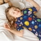 thumbnail image 5 of Balery Space Planet Conjunto de Pijama Infantil de Manga Corta con Estampado – Ropa de Dormir de Algodón Suave-Medium, 5 of 6