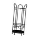 thumbnail image 5 of Soporte De Redondo De Hierro, Soporte De De Pie Para Barras De Oficina En Casa, Negro BLESIY Soporte de almacenamiento, 5 of 8