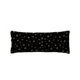 thumbnail image 2 of Gold Snowflakes Throw Pillow Cover,Seasonal Winter Christmas Black Backdrop Rectangle Decorative Pillow Case Protector Soft Cushion Cover Lumbar Pillowcase for Couch Sofa Bedroom Car Decor 20x54 Inch, 2 of 8
