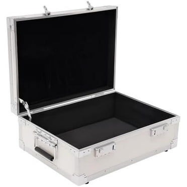 Storage Lock  with Code, 18." x 12.9" x 4.9" Lockable Storage  with Bilateral Combination Lock, Briefcase, Security Lock Boxes for Personal Items, Cash, Laptop