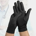 thumbnail image 4 of Guantes de compresión de Artritis, Guantes de compresión de Cobre Calientes Portátiles de Piel Suave y Suave para el Ciclismo para Hombres, 4 of 7